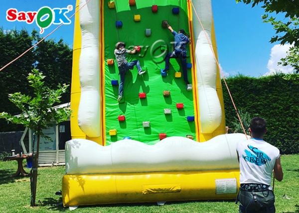 Corrediça de escalada da água adulta inflável portátil inflável gigante comercial inflável da corrediça da corrediça do leão-de-chácara