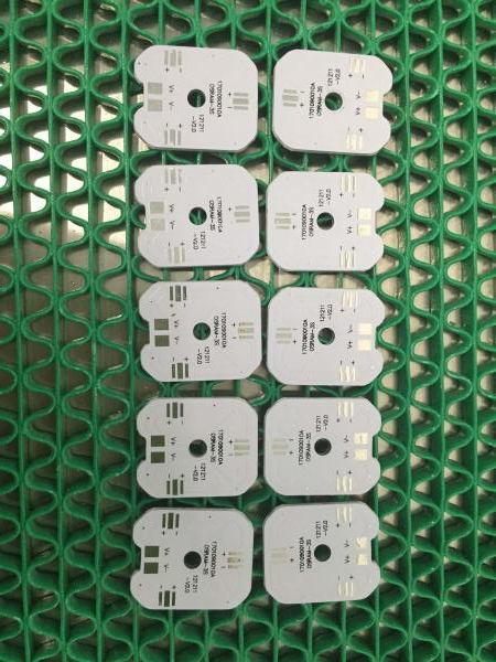 Aluminium PCB LED Light Assembly Board Immersion Gold Solder Mask With Lead free HASL Finishing
