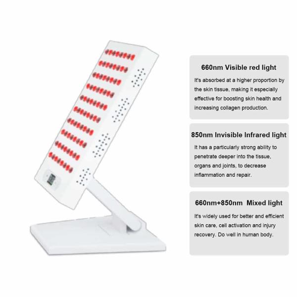 Terapia com luz LED portátil 850nm Terapia com luz infravermelha para dor