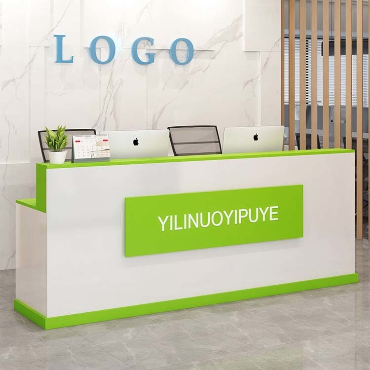 Metal Reception Counter Design for Customized Office Retail and Clinic Needs