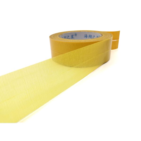 Wholesale Price Hot Melt Carpet Tape Double Sided Rubber Adhesive Pressure Sensitive Hot Melt Ginger Free Sample for Masking