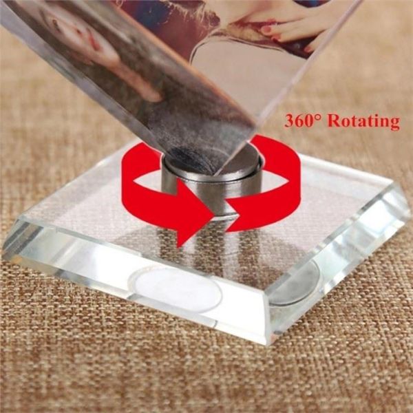 Customized 3d Laser Engraved Crystal Rubik's Cube For Wed...