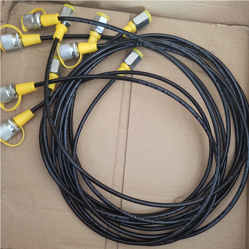 Hydraulic Pressure Gauge Set Diagnostic Test Kits For Excavator Engine Parts