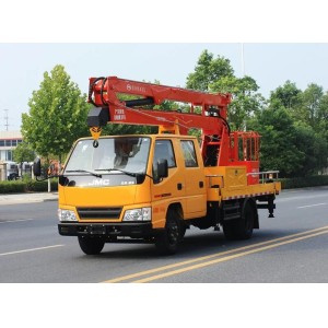 18m 20m 22m Pick Up Truck Articulated Boom Lift High Altitude Aerial Work Platform Truck