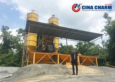 HZS50 aprontam tipo fixado planta de tratamento por lotes concreto misturado planta de tratamento por lotes concreta portátil concreta da planta de mistura