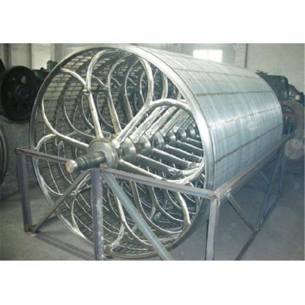 High Speed Paper Machine Parts , Stainless Steel Cylinder Mould Diameter 1250mm