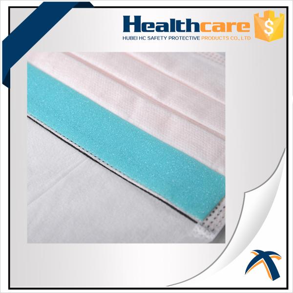 EN14683 Medical Disposable Face Mask Mouth Cover Mask Non Woven Multi Colored