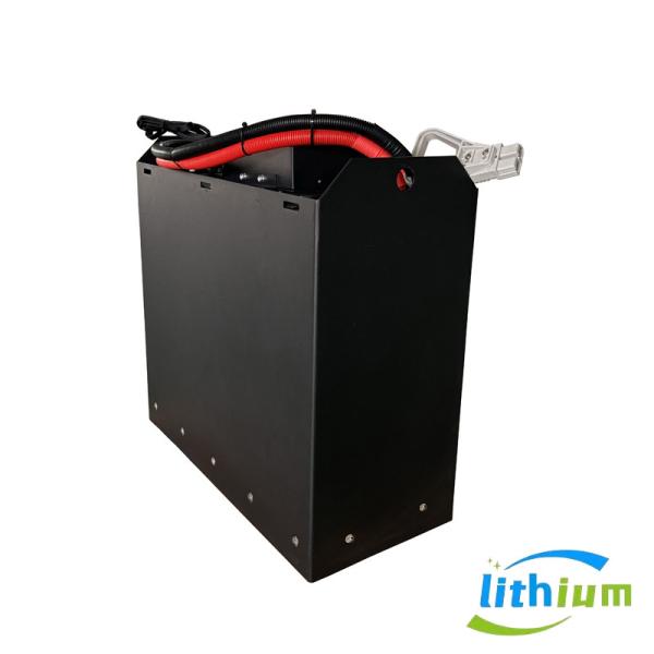 Электрический палетный грузовик Литийная батарея 25.6V 346ah Электрический накопитель для хранения 645X292X615 мм