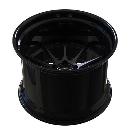 Super Concave Custom Wide 20x14 Polishing Forged Wheels Deep Dish For Corvette
