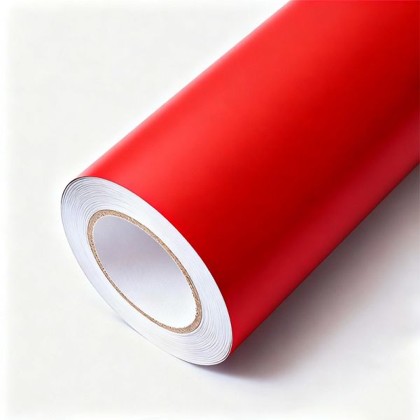 Envoltura de vinilo rojo mate personalizada con protección UV PVC para coche resistente a la abrasión HYH1068