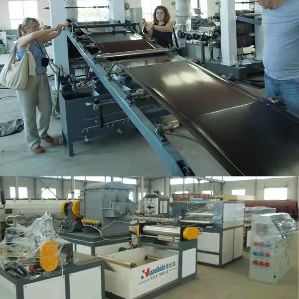 Customizable High Performance PE PP Sheet / Board Extrusion Line for Industrial