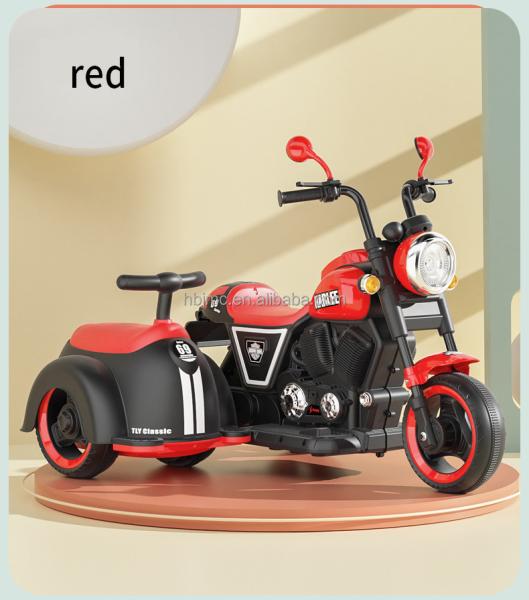 77*75*85 Rosa Verde Vermelho Amarelo Motocicleta elétrica infantil com modo único/dobro