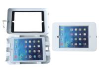 VESA Holes Ipad Kiosk Enclosure durável, suporte do quiosque de Ipad laminou o aço