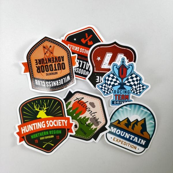 Custom Die Cut Vinyl Stickers Sheets Printing Packaging Label Adhesive Waterproof