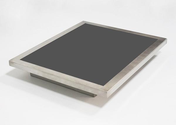 17 Inch Stainless Steel Panel PC Touch With Glove / 4MM Tempered Glass