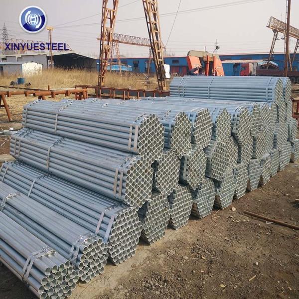 Galvanized En39 Frame Scaffolding Steel Tube，Punching Welded Steel Pipe