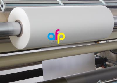 Print Finishing Lamination Bopp Film Roll Glossy / Matt Type EVA Heat Sensitive Layer