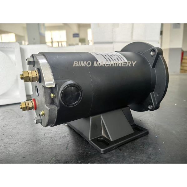 Permanent Magnet DC Motor 12V 1HP Rated Speed 1750 RPM 56c Flange Electric Motor