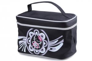 Polyester material and PVC lining cute Fashion Cosmetic Bag / beauty cases