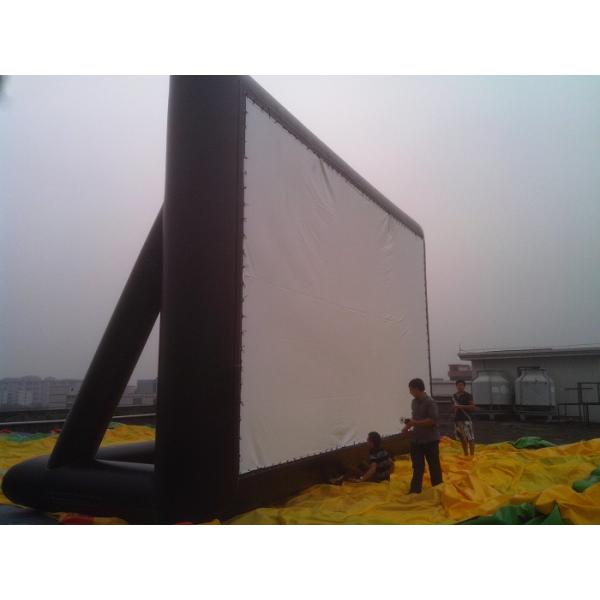 Outdoor Inflatable Movie Screen 0.55mm PVC Tarpaulin Movie Screen