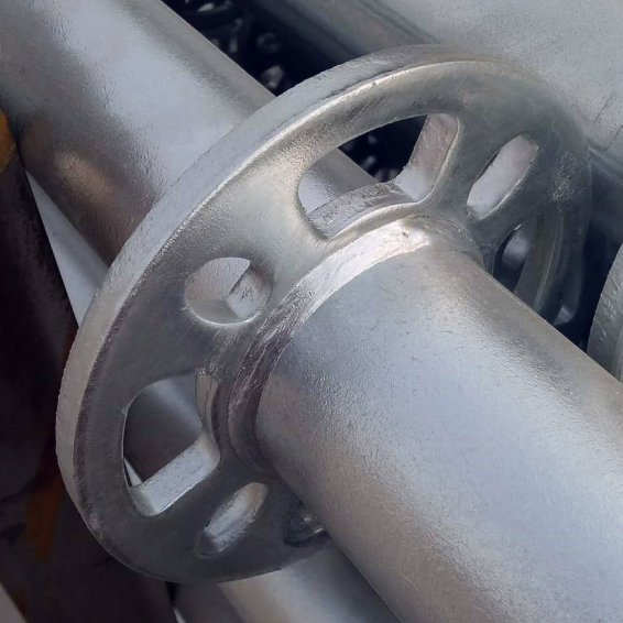 9.75мм Q235 горячее погружение оцинкованные скелеты Layher Rosette