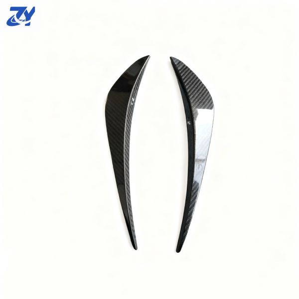 Suitable for McLaren 720S Modified Dry Carbon Fiber RY Front Bumper Blade