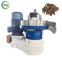 1500-2000 kg/h Máquina de pellets de madera de lubricación centralizada con potencia de truncador de 3kw