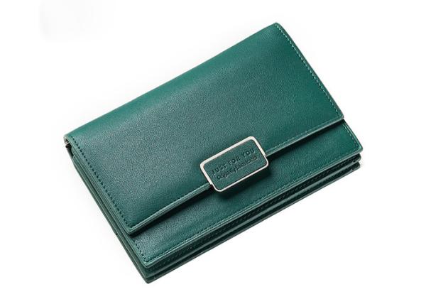 Envelope Women Pu Leather Bag Small Size Oem Odm Service For Change / Card