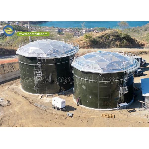 センターエナメルがヨルダン原油貯蔵タンクにアルミドーム屋根を提供できる