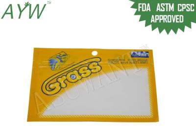 Umidade amarela - plástico do saco da pesca da atração da prova laminado para iscas/giradores duros