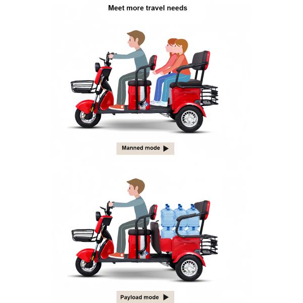 electric mobility scooter adult electric tricycle for elderly