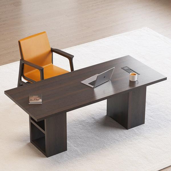 Study Boss Home Office Computer Desk Solid Wood Customized