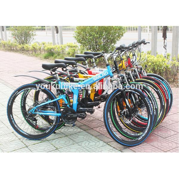 Steel 21 Speed 24 Inch Folding Mountain Bike