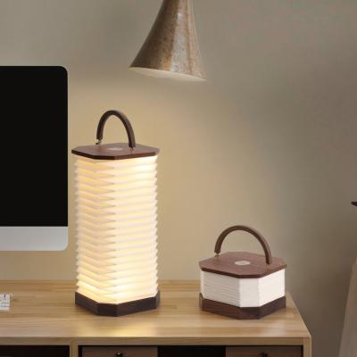 LED Table Night Reading Accordion Light For Camping 3000K RGB