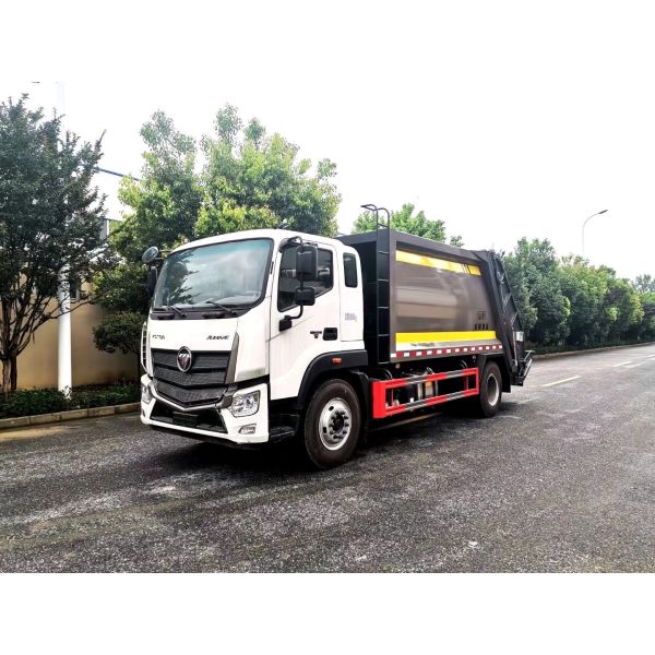 FOTON Sanitation Truck  240hp Waste Collector Truck 4*2 Refuse Compactor Truck 14M3