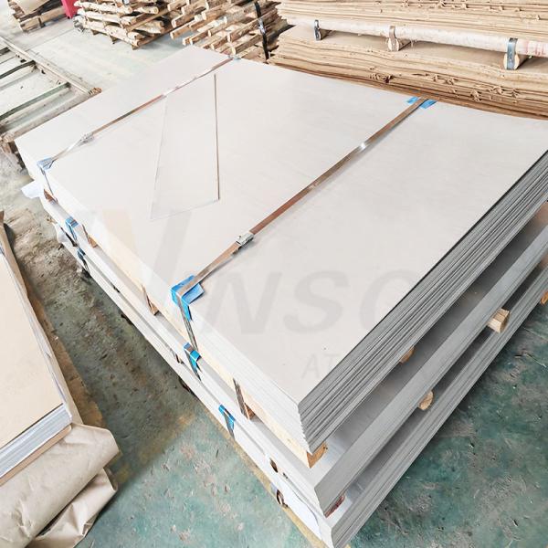1250 mmx2500 mm Résistance à l'indentation 2B tôle en acier inoxydable 304 304L Grade Ss