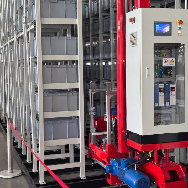 180 M/Min High Speed High-Bay Bin Stacker Crane For Automated Warehouse Systems