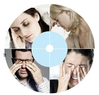 Semi Finished Blue Light Filter Glasses For Computer UV420 Protection 1.60 Index