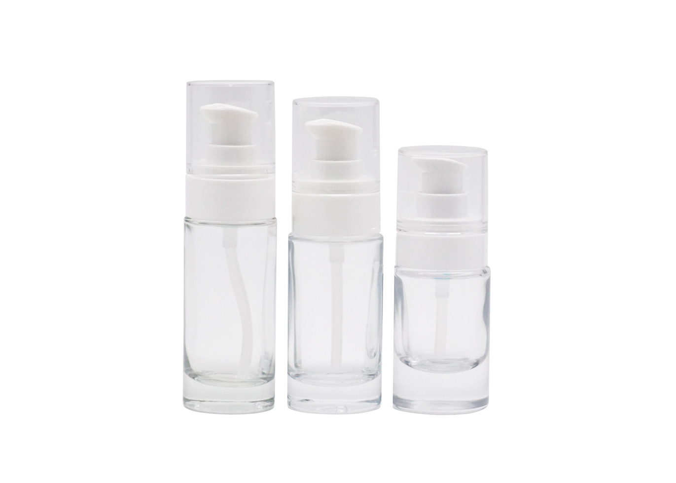 Лосьон бутылки 30ml учреждения цилиндра жидкостный косметический пустой стеклянный