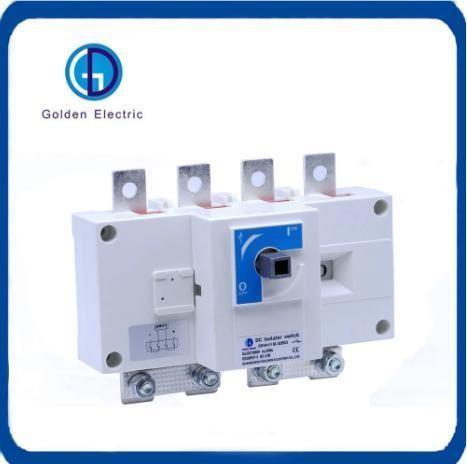 Water Resistant 630A 4 Pole DC Isolator Gnh19 Series 1000V For Home Use