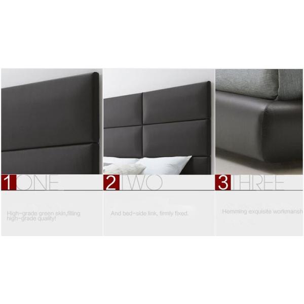 Wide and High King Headboards Bed