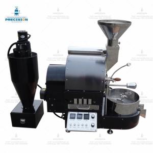 Petite torréfacteur de café commercial 1 kg avec tambour en acier inoxydable