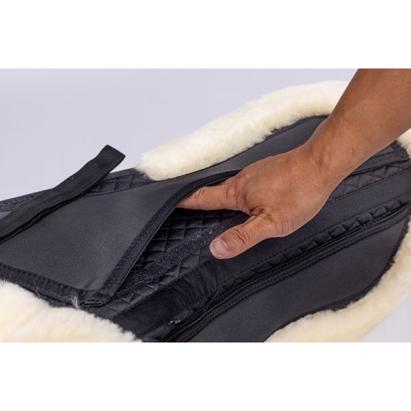 New Model Halfpad Neoprene Pocket On Top With Inserts And Sheepskin Trim Edge