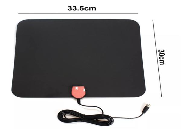 Mini Home Digital HD Television Antennas Whip Type Aluminum Alloy With SMA Connector