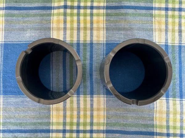 SSiC Bushing Hardness Silicon Carbide Sliding Bearing