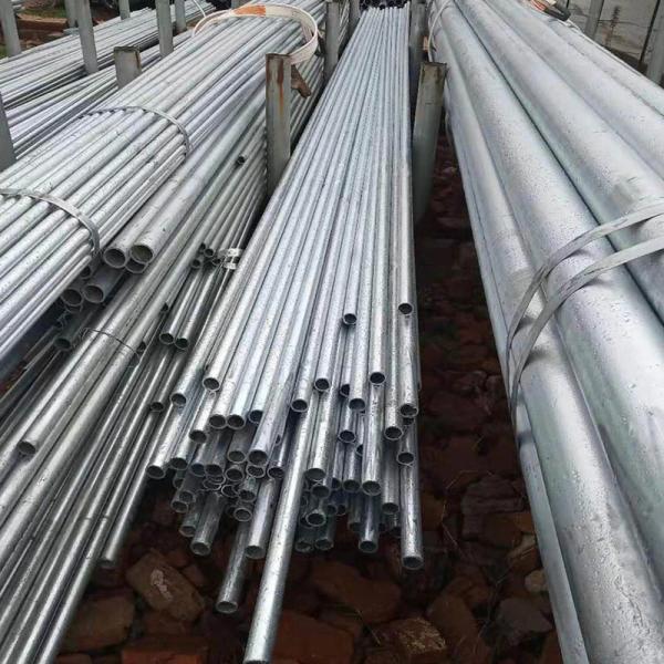 O baixo carbono galvanizou a Senhora soldada de aço Pipe 2,5 polegadas tubo do círculo de 612 milímetros