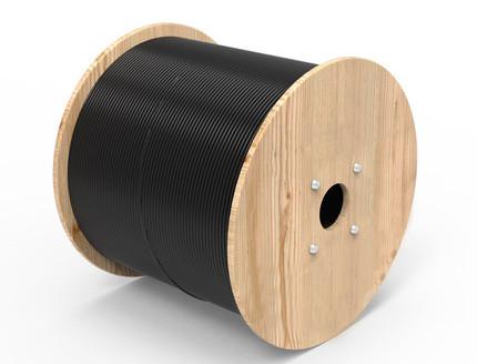 OM3 Indoor/Outdoor Fiber Optic Cable 24 Fiber LSZH Jacket Optic Cable