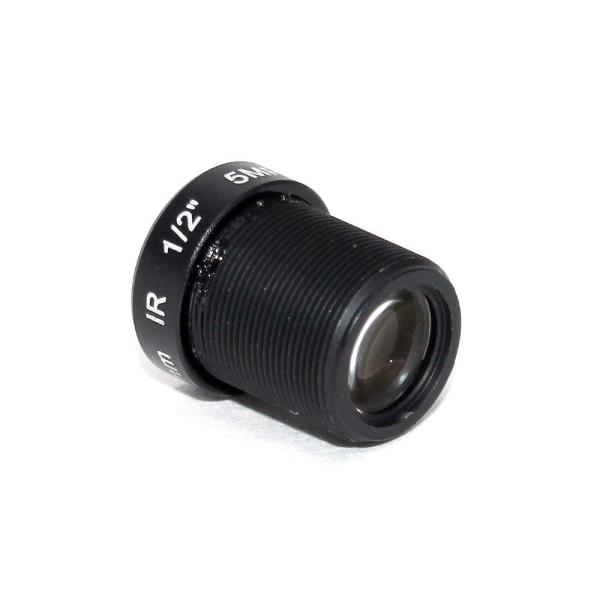 HD 5.0Megapixel 16mm CCTV Lens M12 IP Camera Lens F2.0 M12*P0.5 Fixed Iris 1/2 Image Format 96Degree Viewing Angle