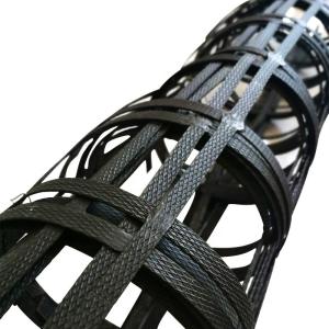Uniaxial Stretch Geogrid Sand Fence Road Base Aging Resistance