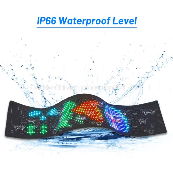 Высококонтрастный светодиодный гибкий задний экран для внутренних и наружных помещений с рейтингом IP66